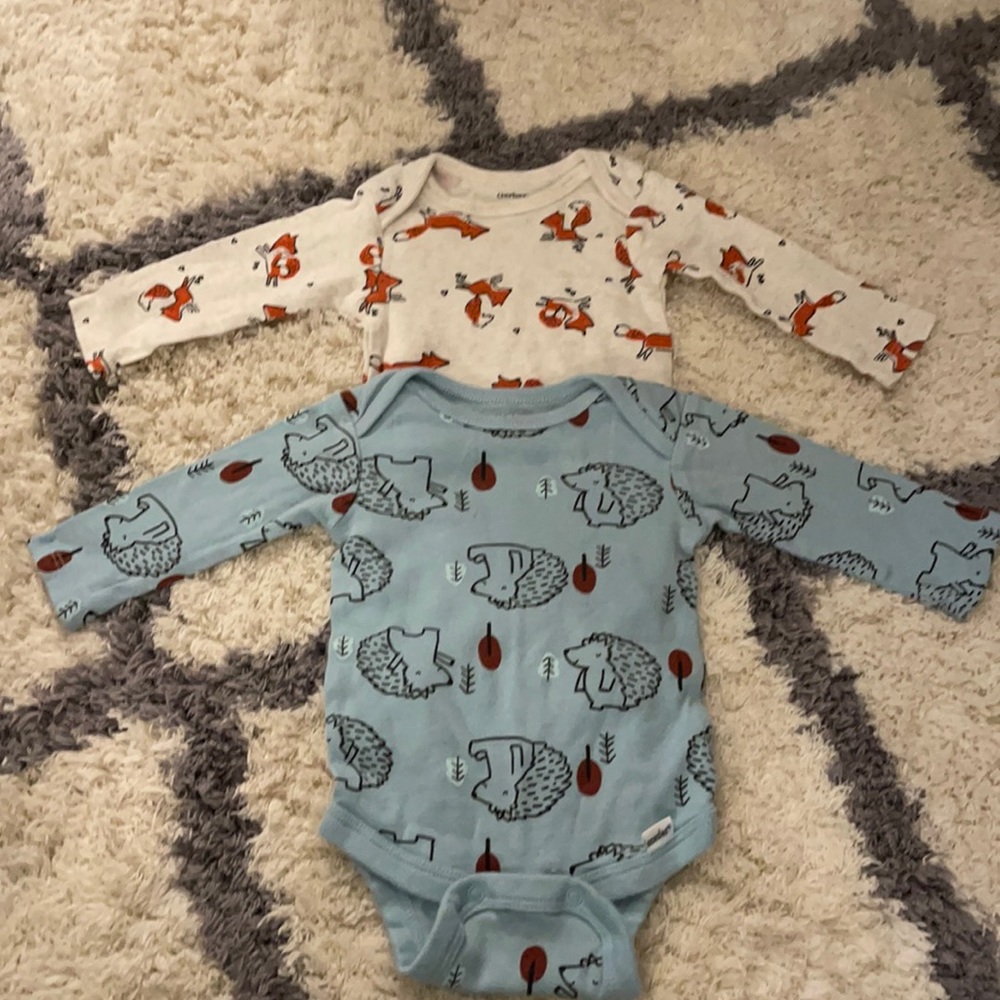 Hedgehog and fox body suits